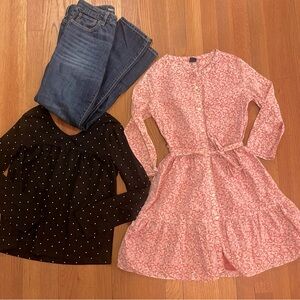 Gap Kids Girls Bundle Lot Dress Jeans Top Size 12 XL